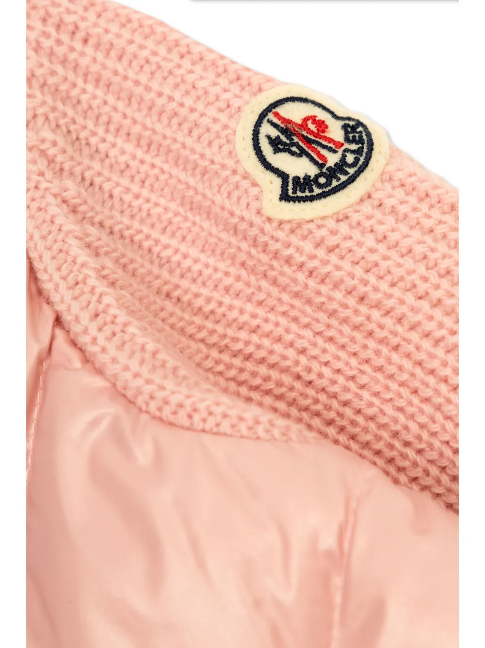 Moncler Enfant Gewatteerd vest Roze