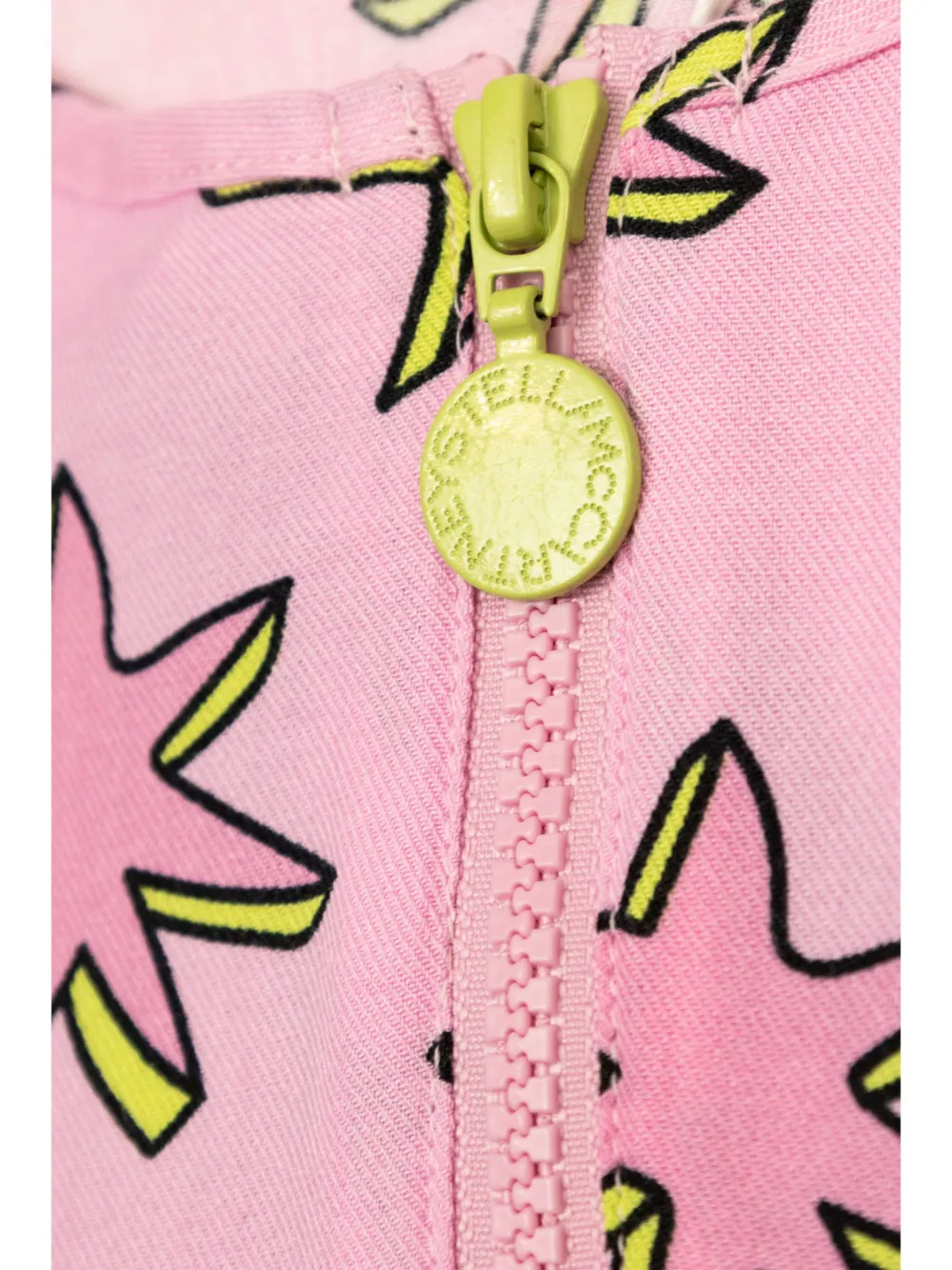 Stella McCartney Kids Shooting Stars dress Roze