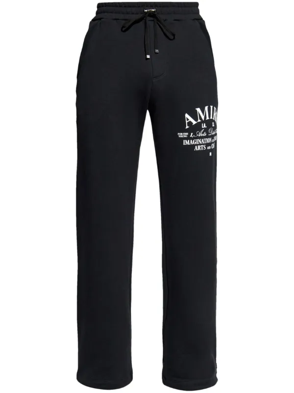 【関税&送料込】Amiri Pantalone Jogging Lounge In Jersey Men's luxury jogging pants - Amiri jogging pants in black
