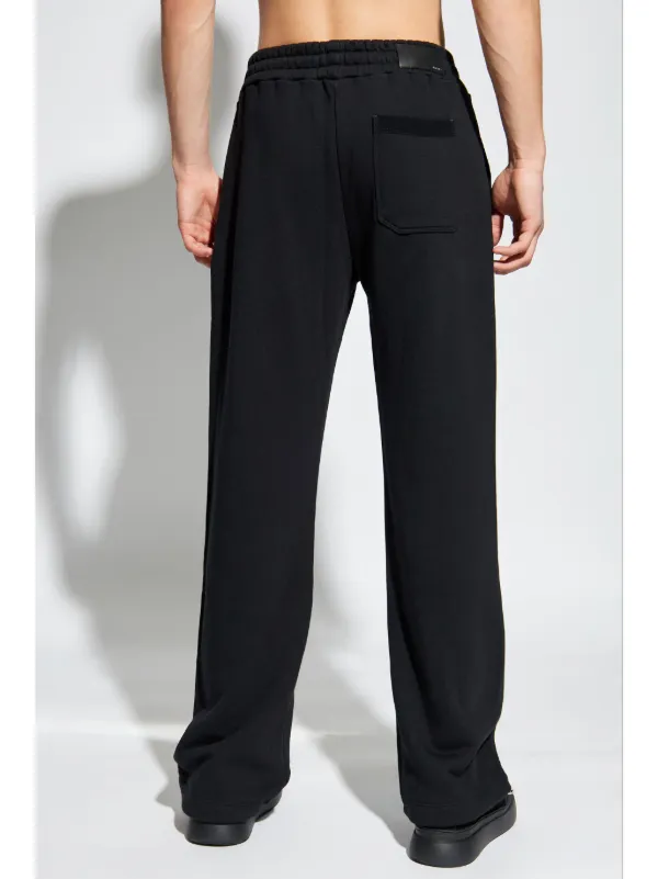 AMIRI logo-print Cotton Track Pants | Black | FARFETCH