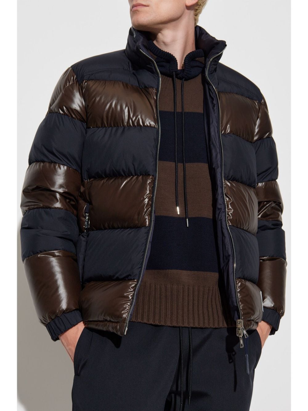 Shop Moncler Peclet Jacket In Blue