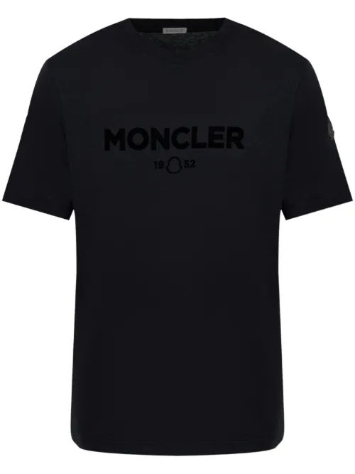 T-shirt à logo floqué - Moncler - Modalova