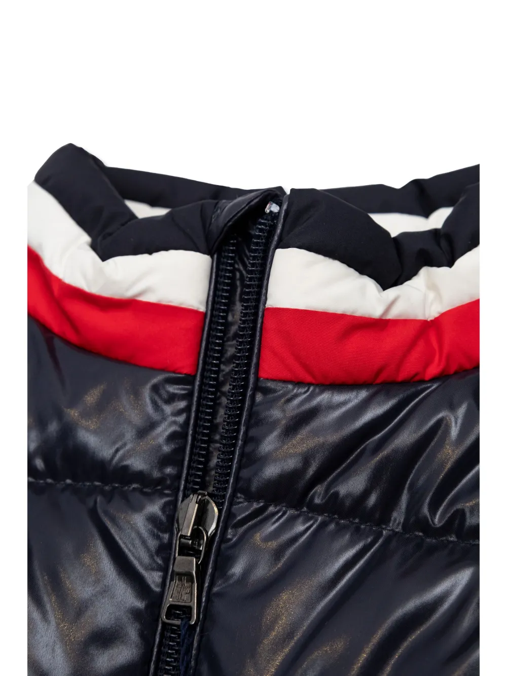 Moncler Enfant Jack met logopatch Blauw