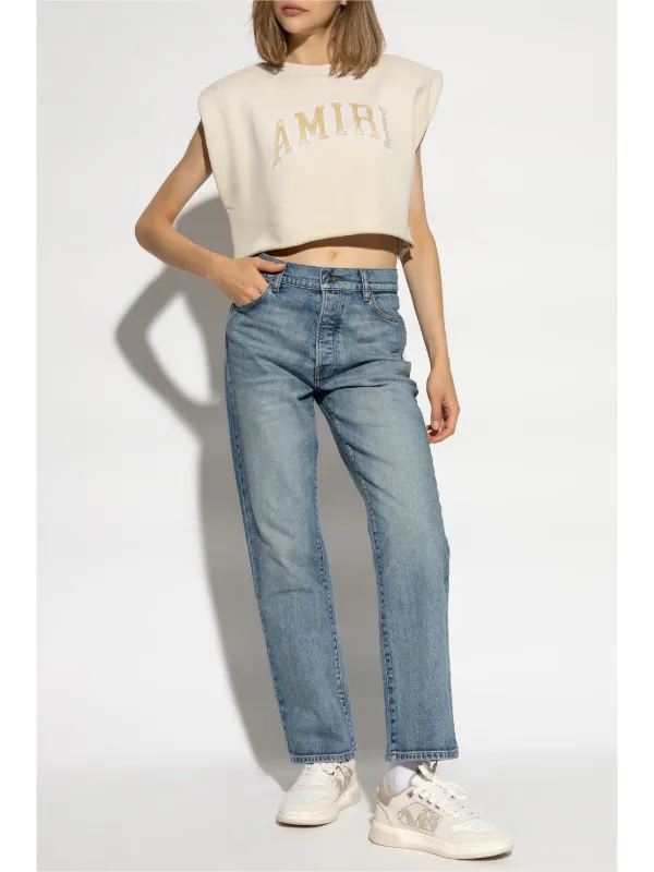ANDMARY】Ami shirring logo tops