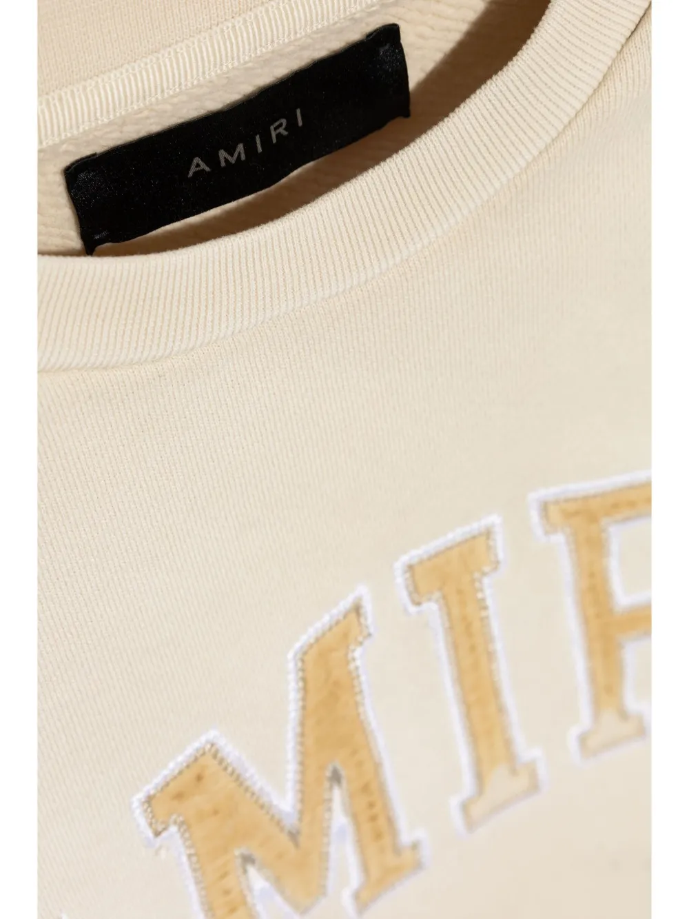 AMIRI Tanktop met logoprint Beige