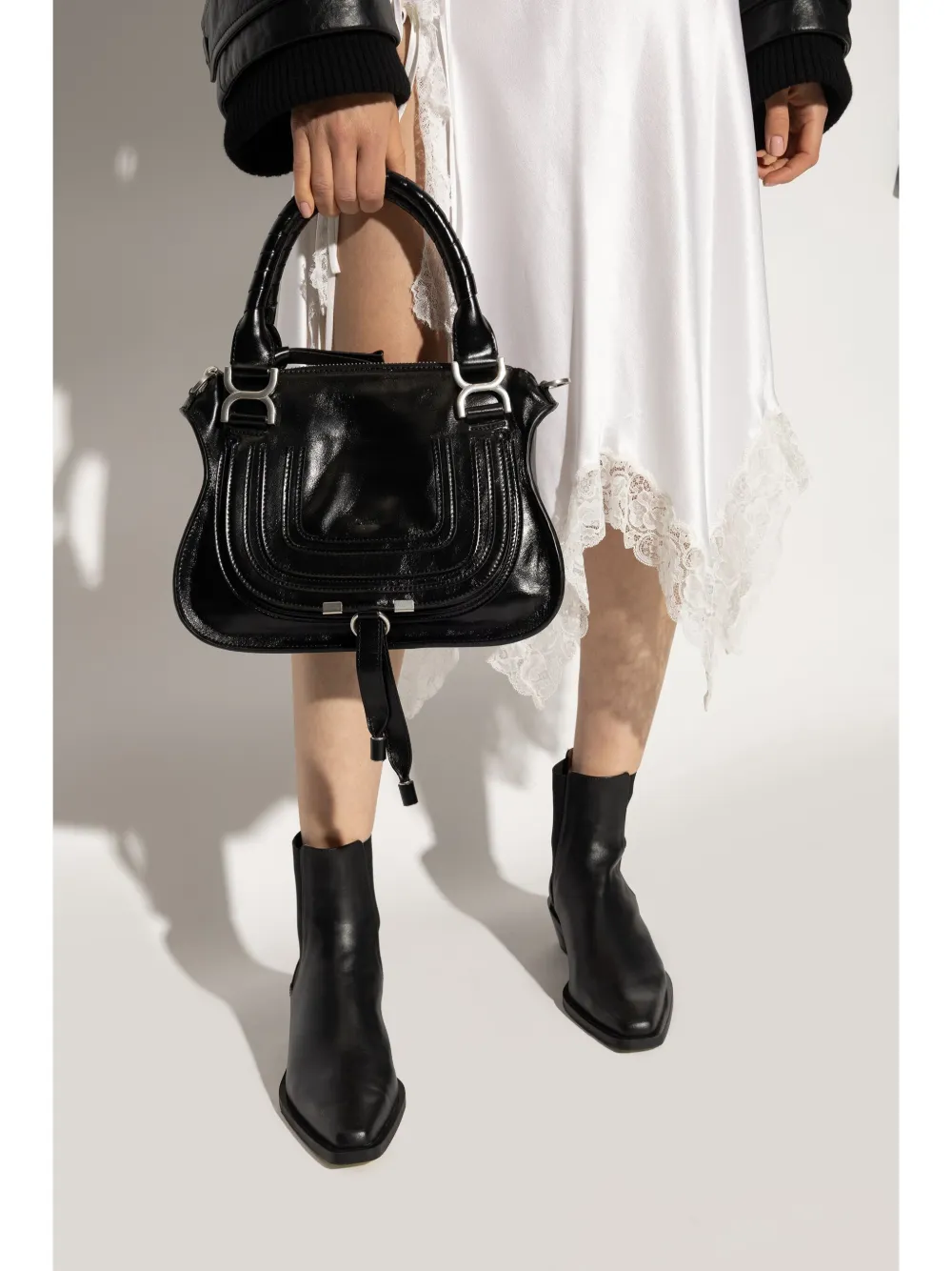Chloé small Marcie bag - Zwart