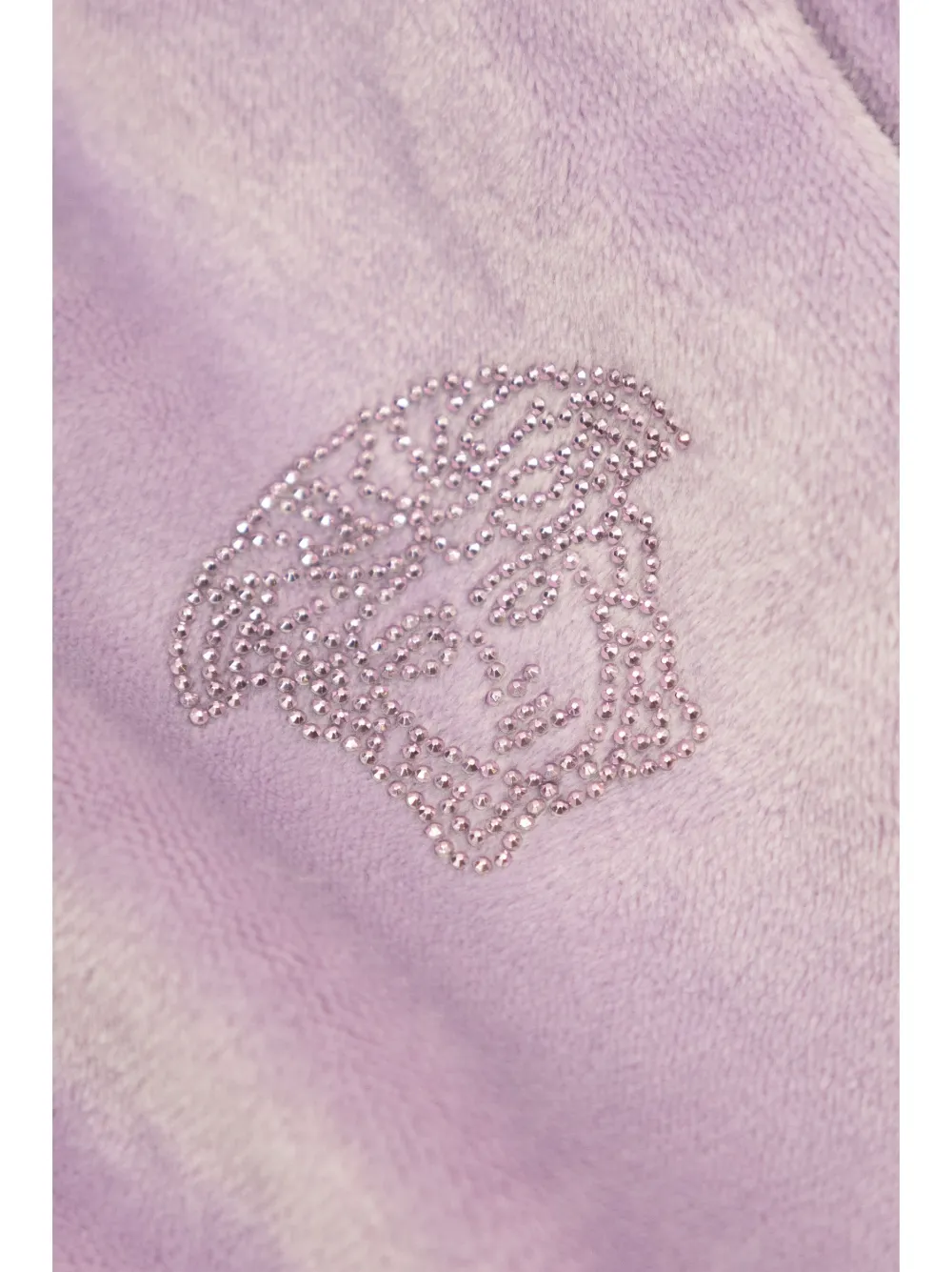 Versace Kids Medusa fluwelen broek met logo Roze