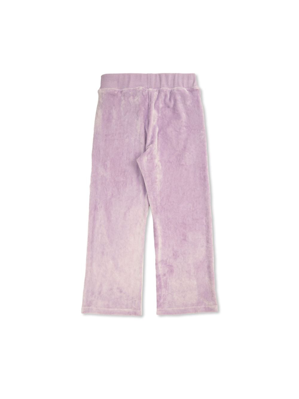 Versace Kids Medusa logo velvet trousers - Roze