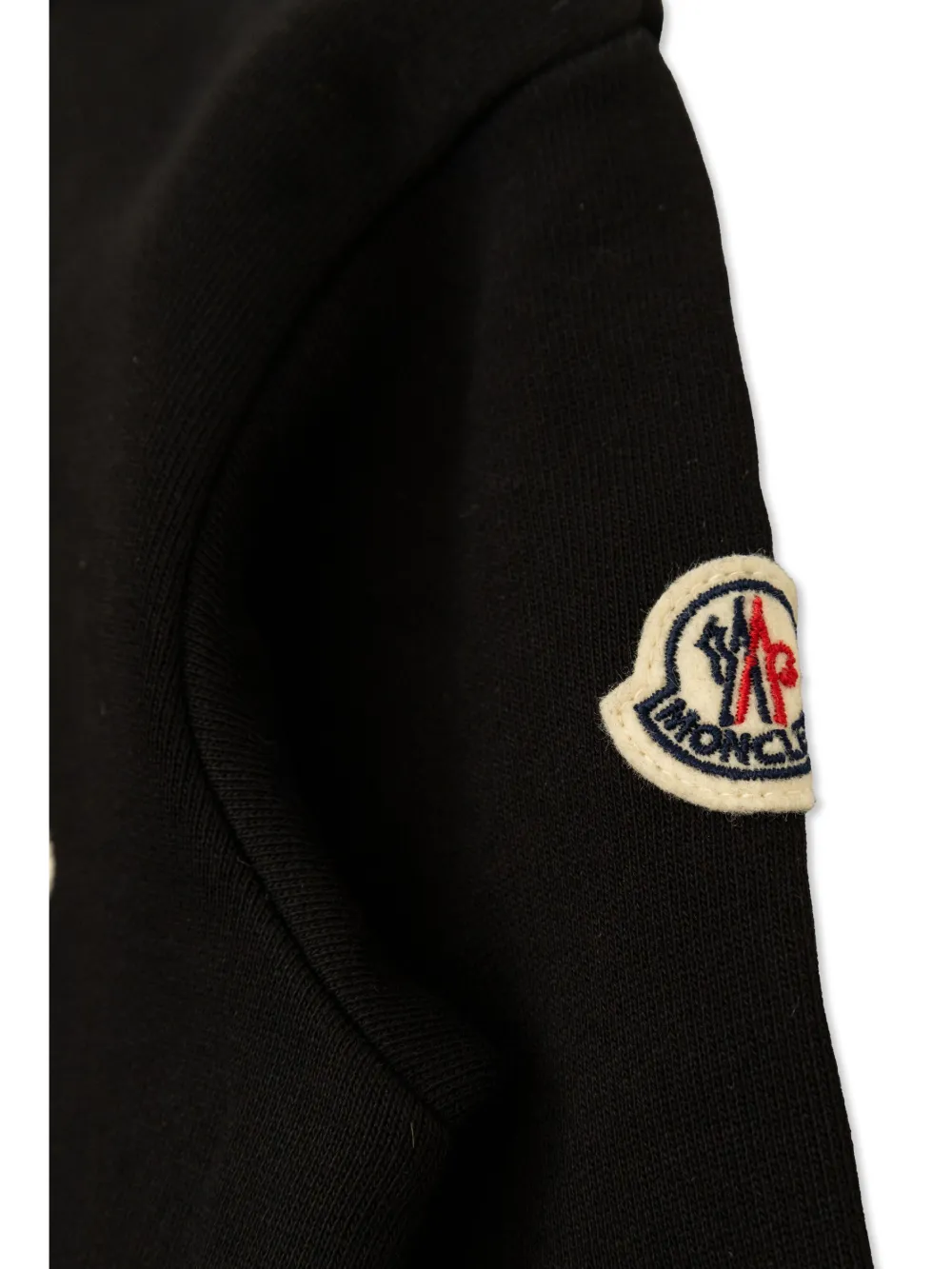 Moncler Enfant Katoenen trainingspak met logoprint Zwart