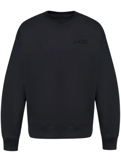 AMIRI sweat à logo brodé - Noir - AMIRI - Modalova