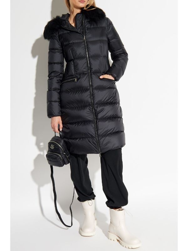 Moncler long down coat womens on sale