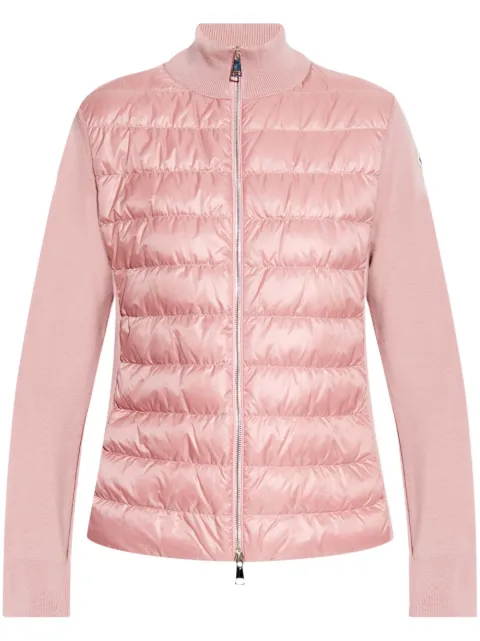 Moncler quilted cardigan