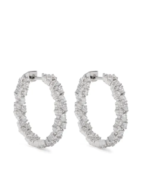 APM Monaco boucles d'oreilles à ornements strassés