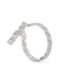 APM Monaco Double-Hoop ear cuff - Silver