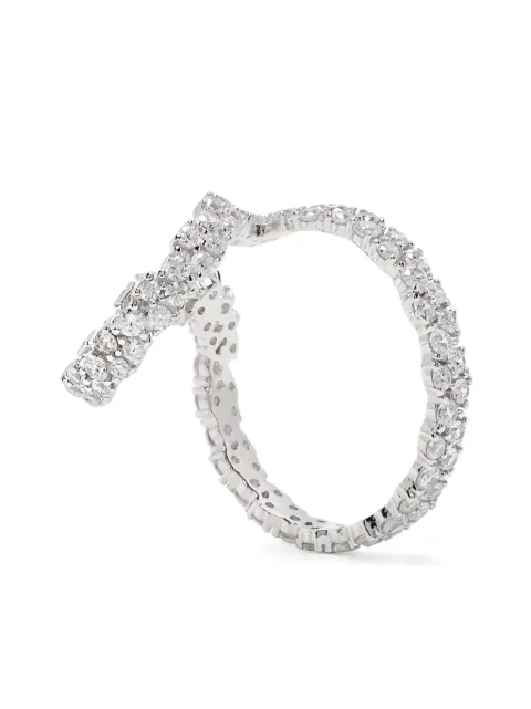 APM Monaco Double-Hoop ear cuff