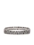 APM Monaco Zebra bangle - Black
