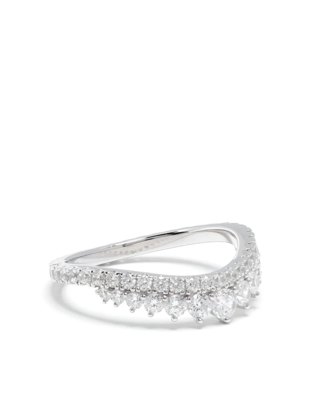 Apm Monaco Lune Ring In Silver