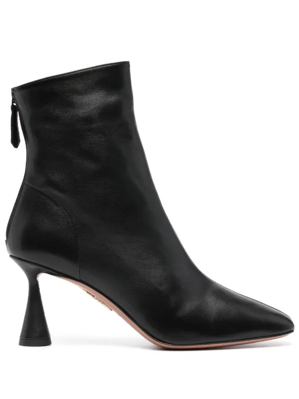Aquazzura Amore Ankle Boots in Black