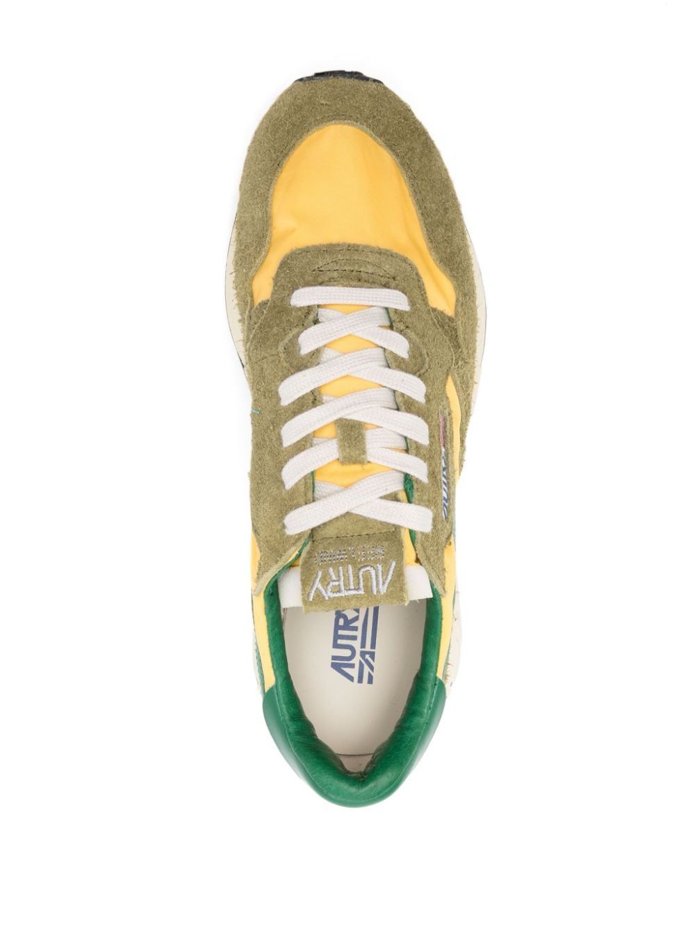 Shop Autry Reelwind Sneakers In Green