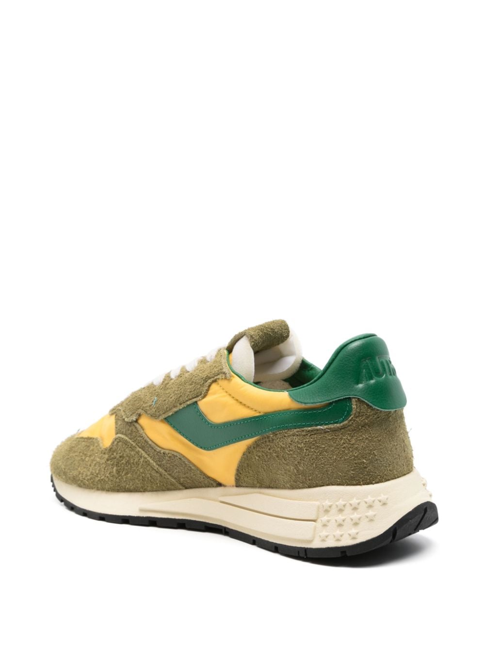 Shop Autry Reelwind Sneakers In Green