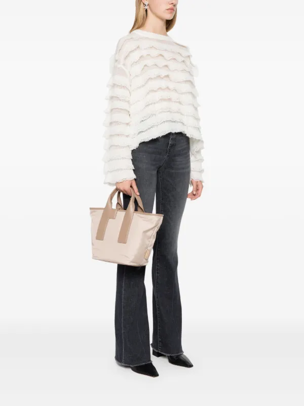Furla Piuma M Tote Bag | Pink | FARFETCH