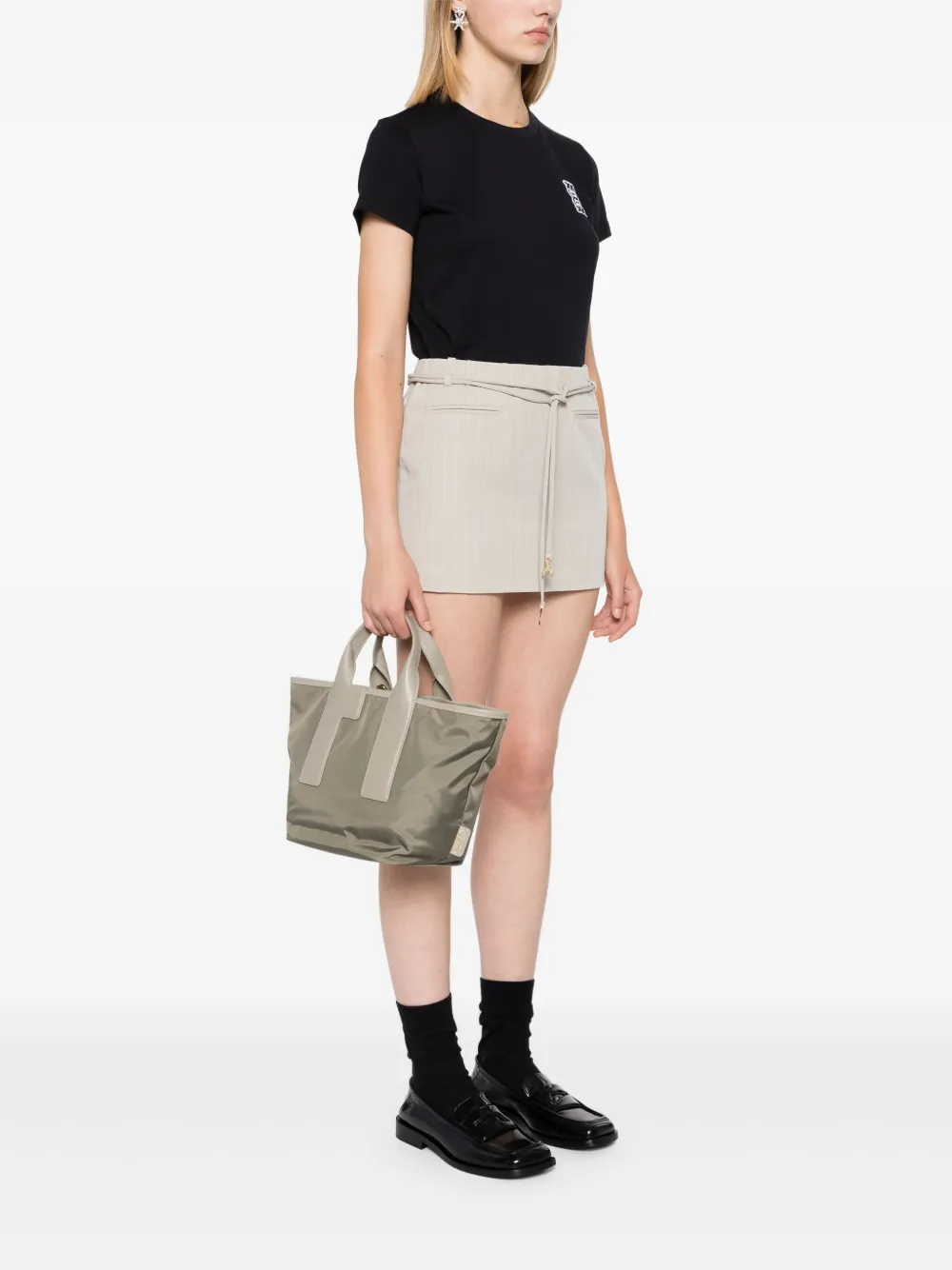 Furla Piuma M shopper - Groen