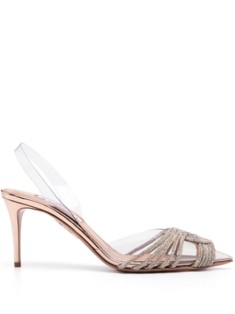 Why Aquazzura Gatsby Plexi Sling 75mm pumps Women is the Product of the Year