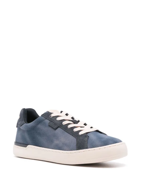 Coach Lowline Canvas Sneakers Blue FARFETCH PH