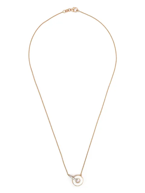PONTE VECCHIO 18kt rose gold Promesse diamond necklace
