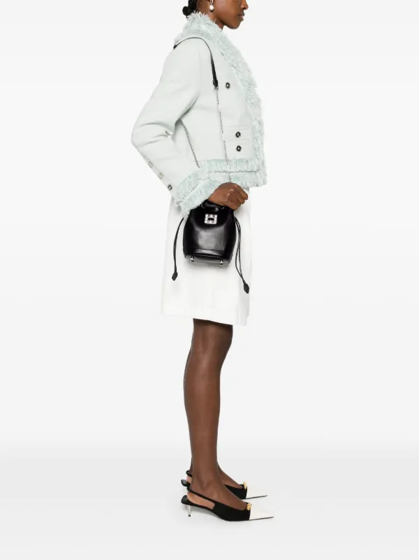 【Roger Vivier】Black leather bucket bag Tres Vivier 24191345_54864551_600.jpg