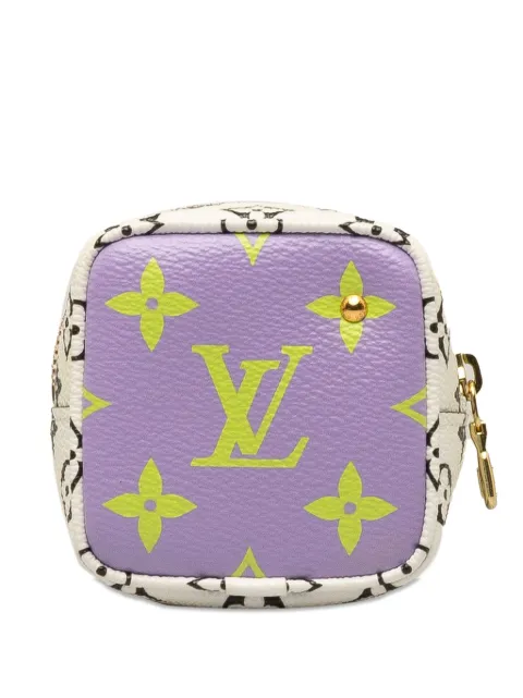 Louis Vuitton Pre-Owned porte-monnaie Giant Porte Monet Cube (2019)