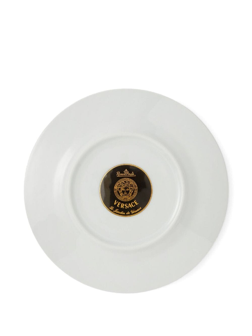 Shop Versace Le Jardin Porcelain Plate (18cm) In Blue