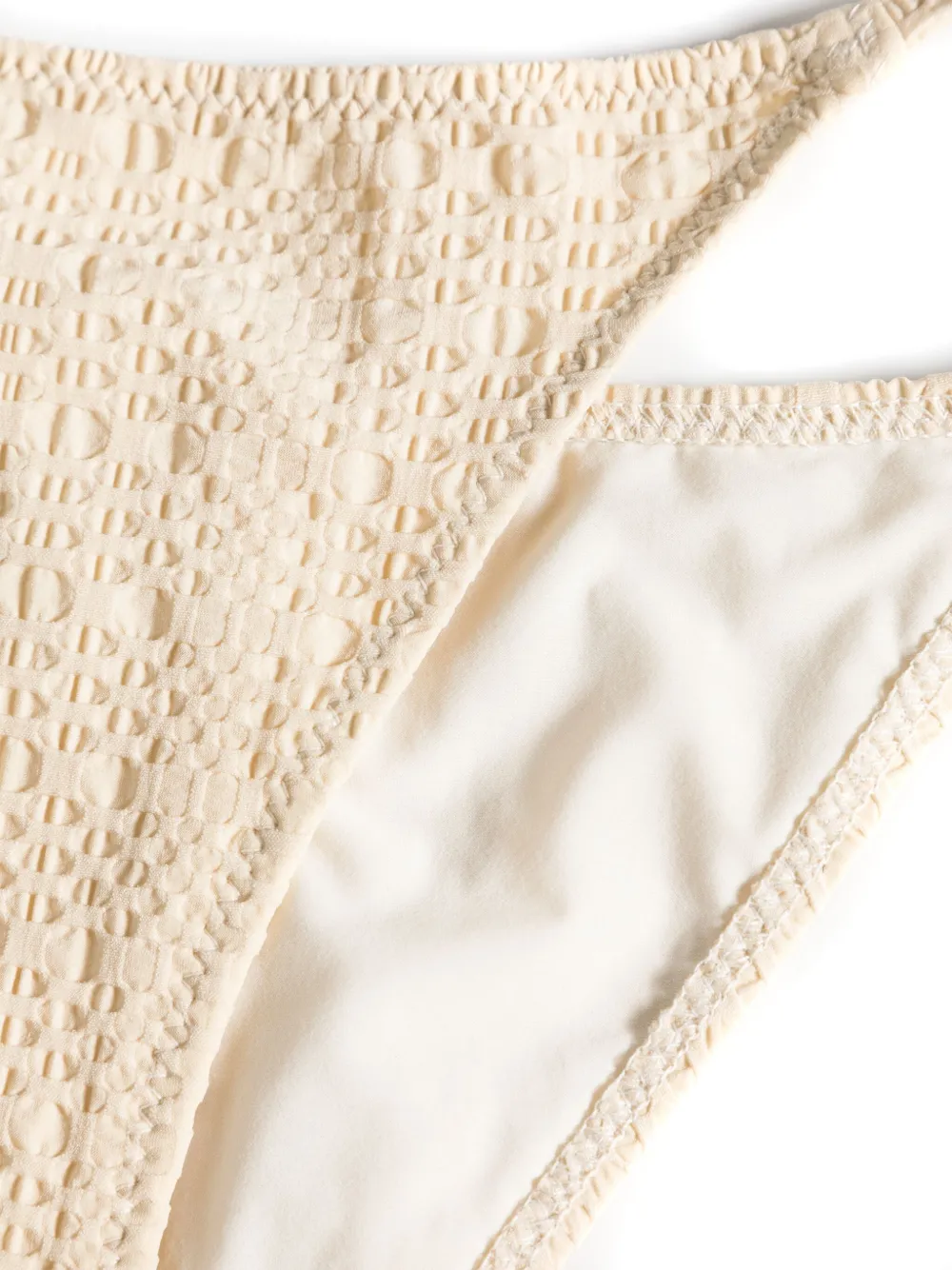 Lisa Marie Fernandez Bandeau bikini Beige