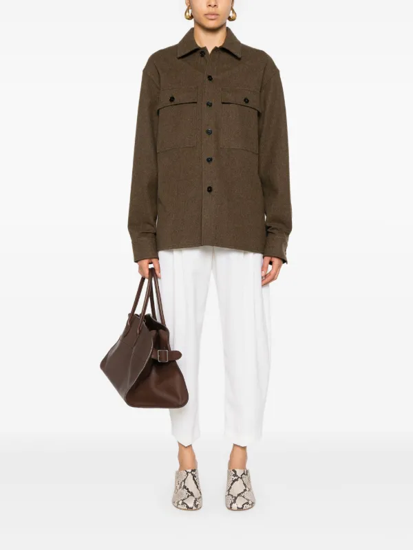 Jil Sander オーバーシャツ | グリーン | FARFETCH JP