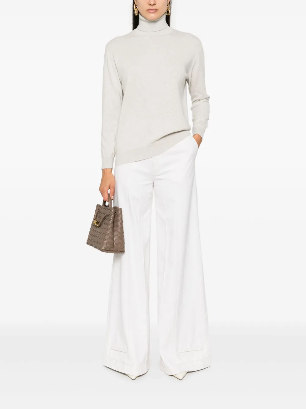 Brunello Cucinelli Kasjmier trui - Beige