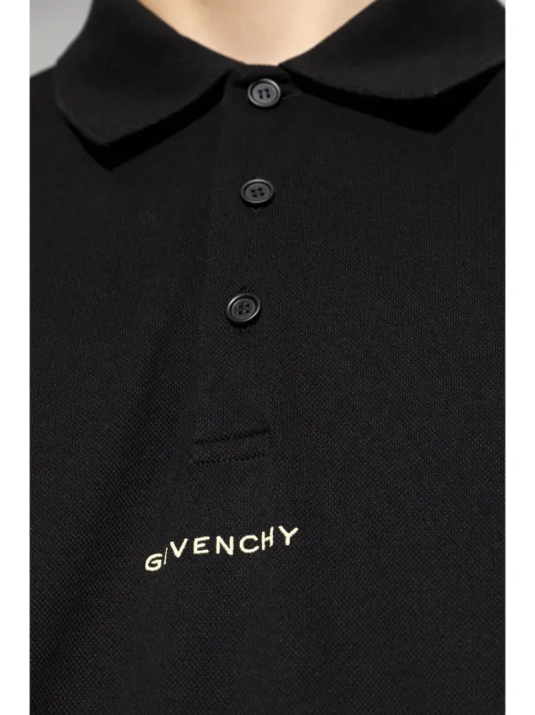 2024 Givenchy Pattern Embroidered Logo Polo