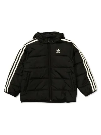 Adidas Kids Adicolor パデッドジャケット | ブラック | FARFETCH JP