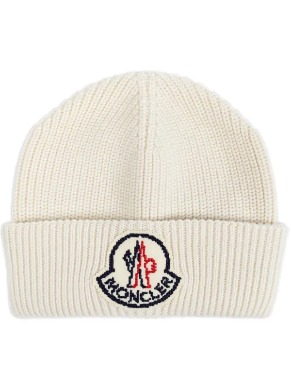 Online White moncler beanie