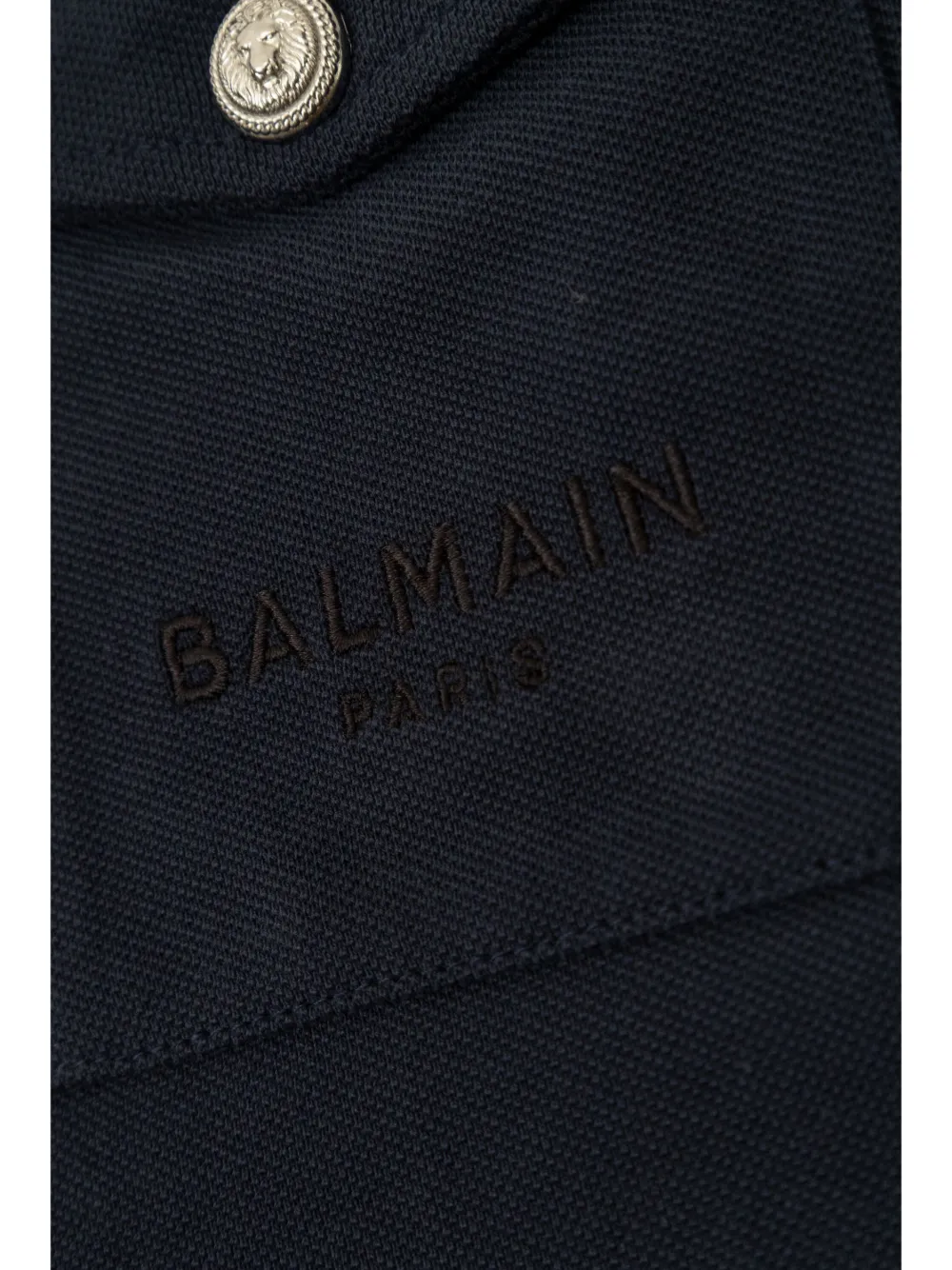 BALMAIN LONG-SLEEVE COTTON SHIRT