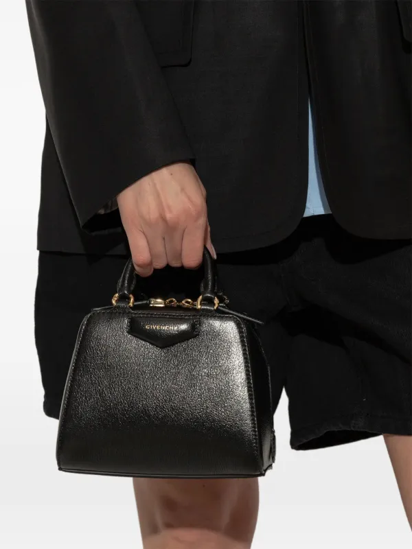 Givenchy ナノ アンティゴナ キューブ ハンドバッグ | ブラック