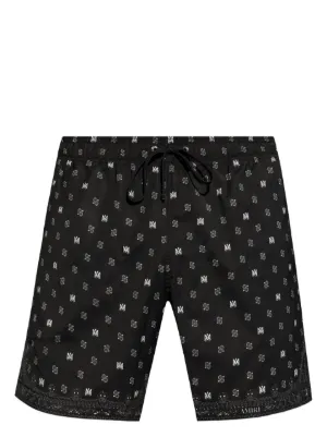Palm Angels プリント トランクス水着 | ブラック | FARFETCH JP