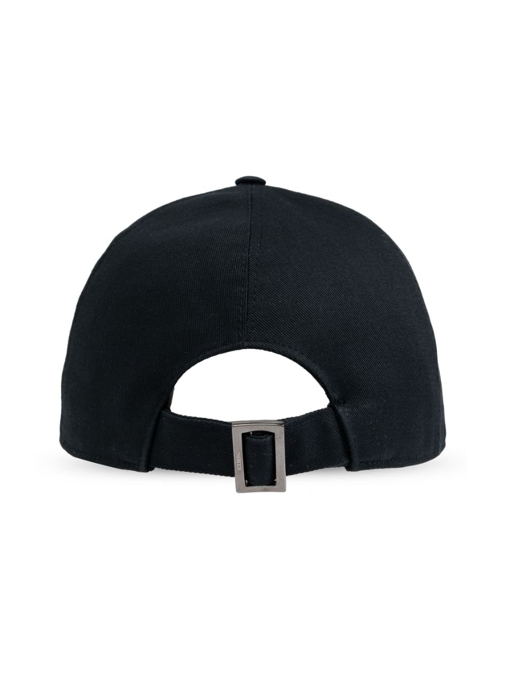 Shop Iceberg Logo Embroidered Cap In Black