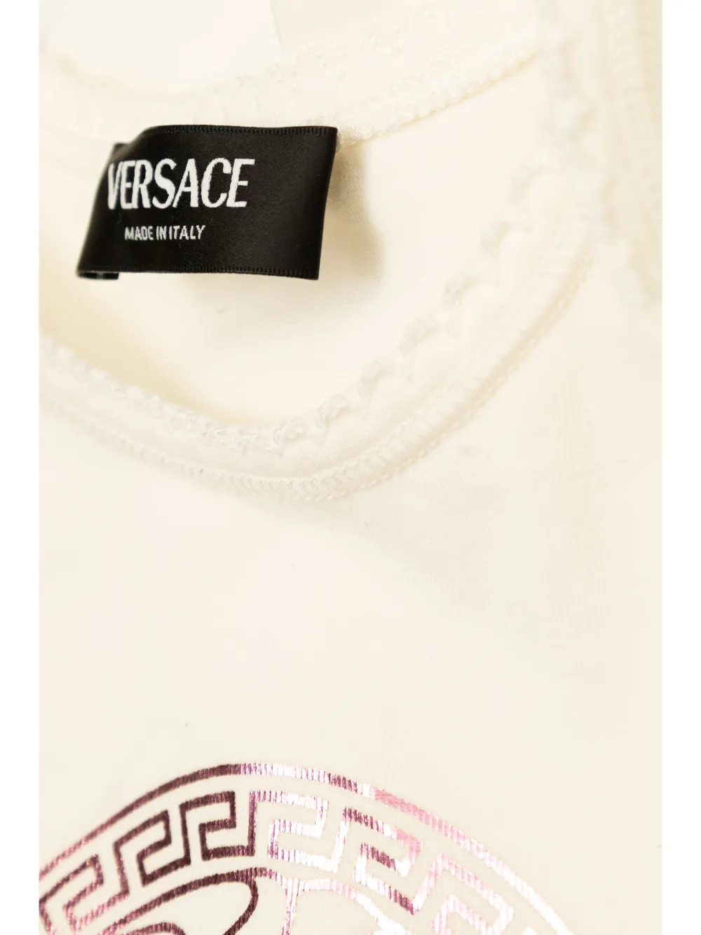 Versace Kids Twee Medusa Head rompers Beige