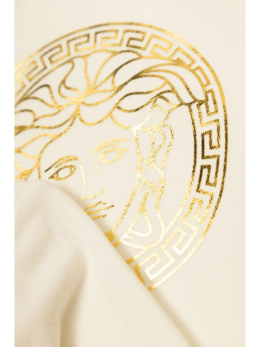 Versace Kids Twee Medusa Head rompers Beige
