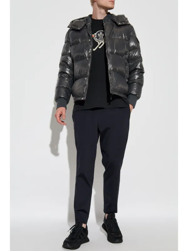 【送料&関税込】Moncler Pantaloni Velluto Nero Moncler Pantaloni Sportivi Dritti | Nero | FARFETCH IT