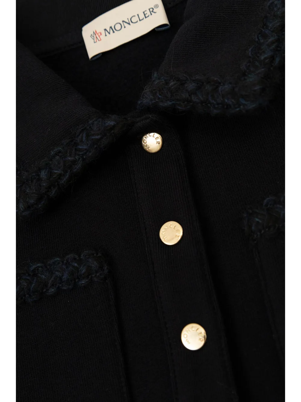 Moncler Enfant Katoenen jurk Blauw