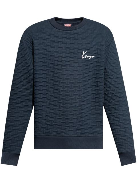 Kenzo embroidered-logo sweatshirt Men