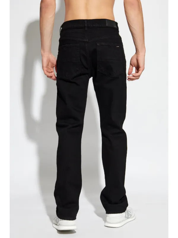 AMIRI mid-rise slim-cut Jeans | Black | FARFETCH