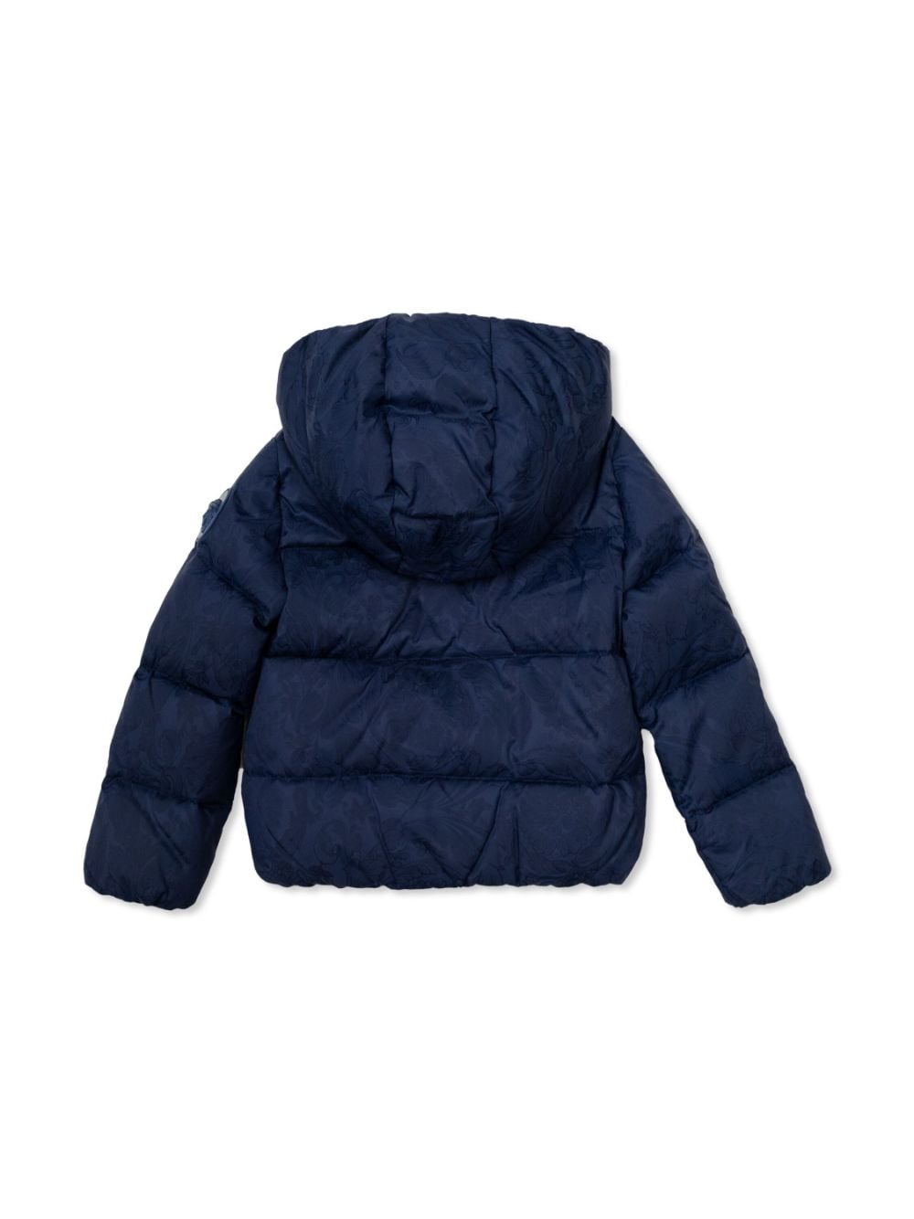 Versace Kids Barocco padded jacket - Blauw