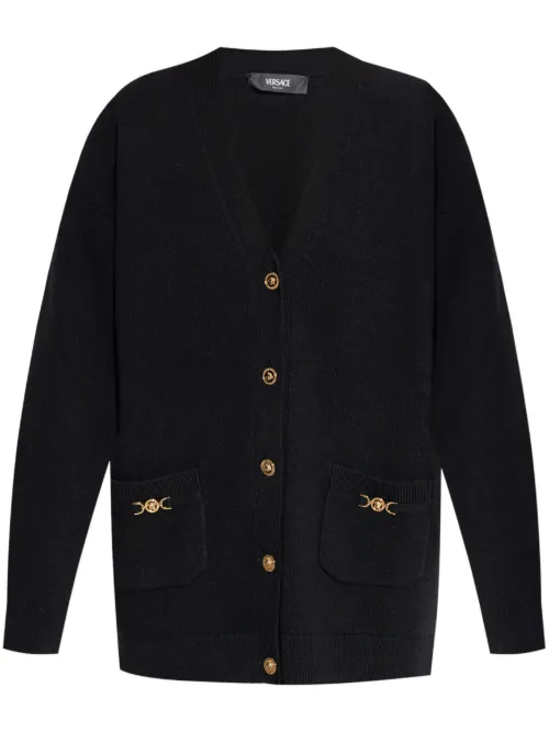 Cardigan à boutons Medusa - Versace - Modalova
